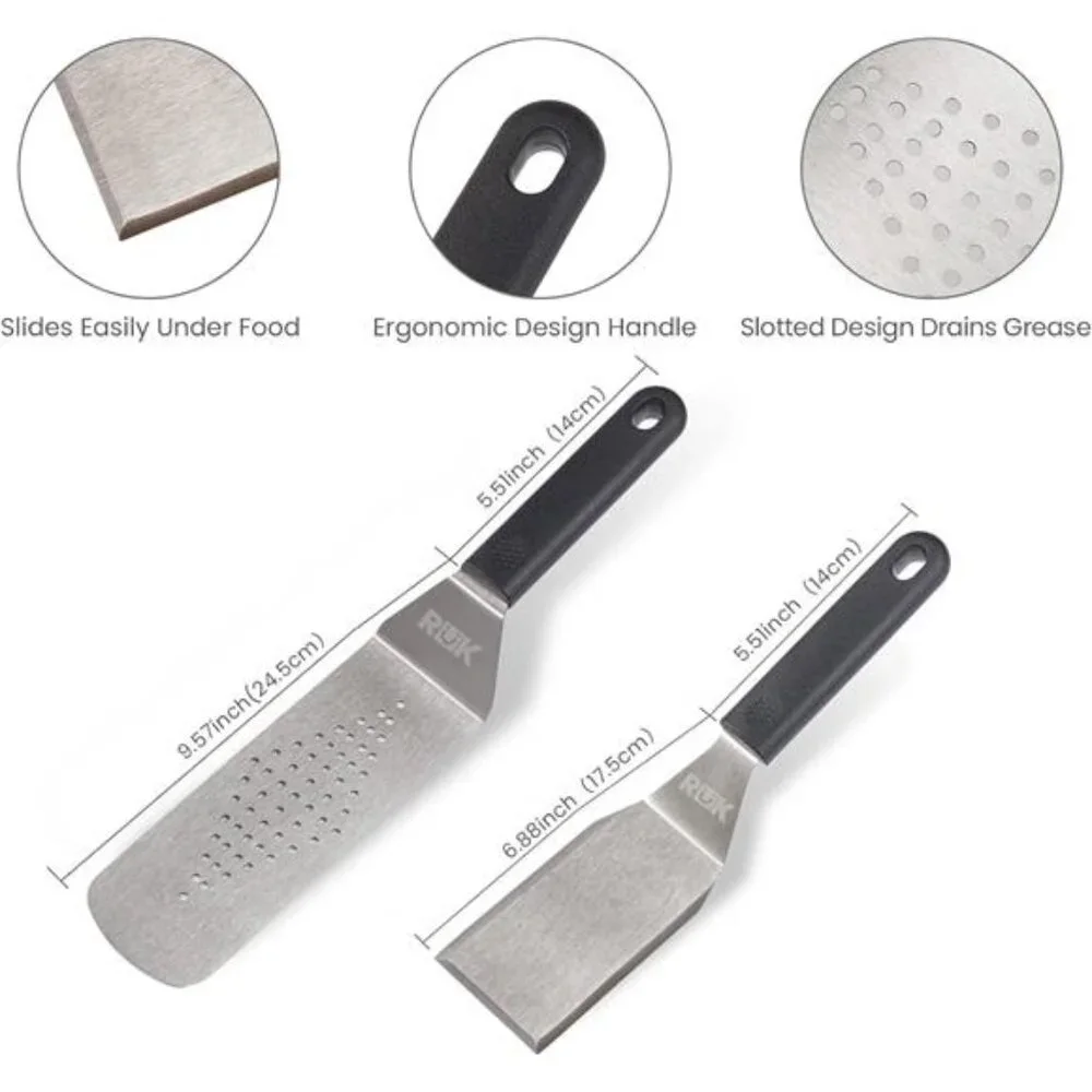 Blackstone Griddle Accessories Kit, RüK 20 PCS Flat Top Griddle Accessories Set
